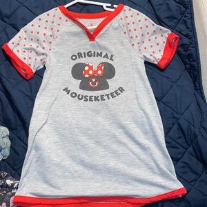 Mouseketeer Pajama Gown Short Sleeve size 4
